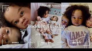 Toddler Tuesday theme announcement / we have a big change #reborn #rebornbaby