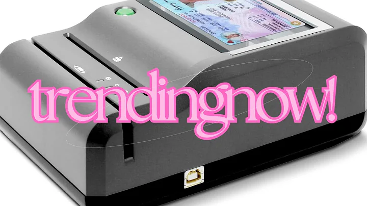 All-in-One ID Scanner! M280 USB Flatbed & Barcode Reader for Fast ID Verification 🔍