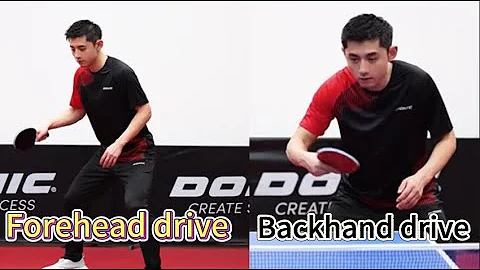 2025 latest Zhang Jike: Learn Table Tennis from Scratch 4-forehand and backhand drive