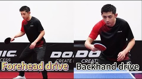 2025 latest Zhang Jike: Learn Table Tennis from Scratch 4-forehand and backhand drive