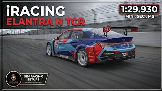 Hyundai Elantra N TCR Indianapolis Road Course 1:29.930 Hotlap screenshot 5