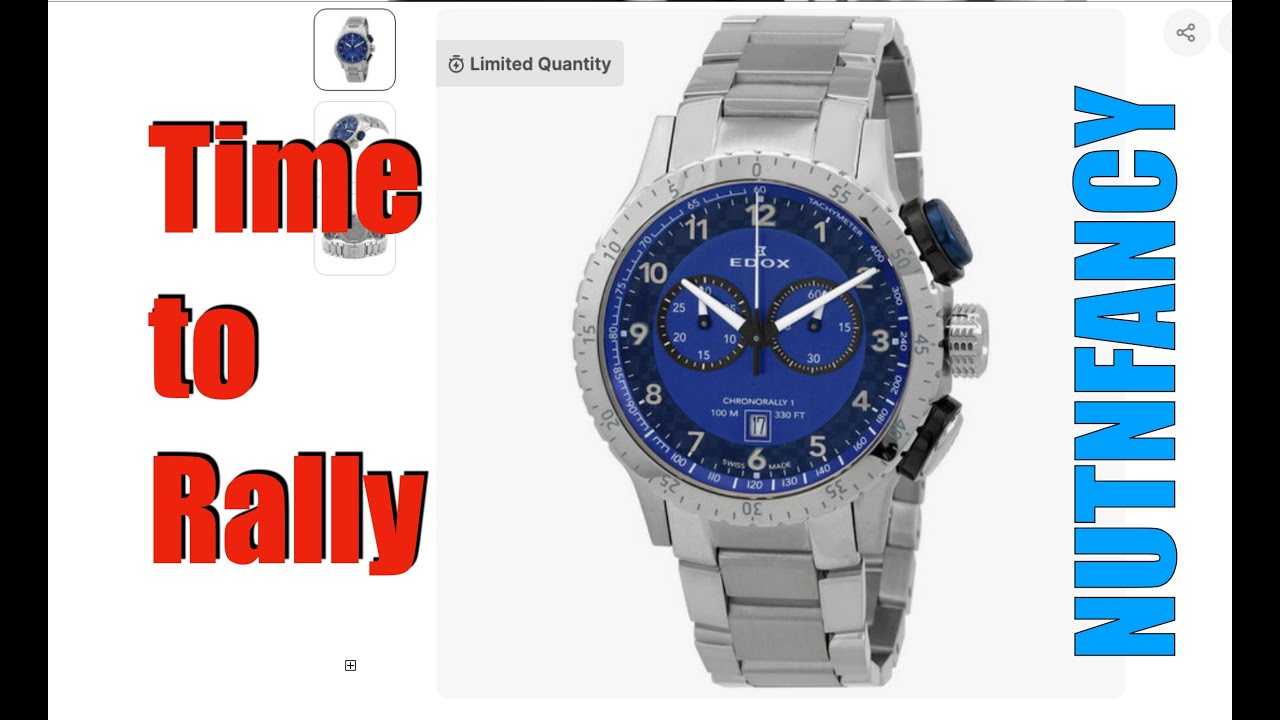 Time to Rally: Edox Chronorally - YouTube