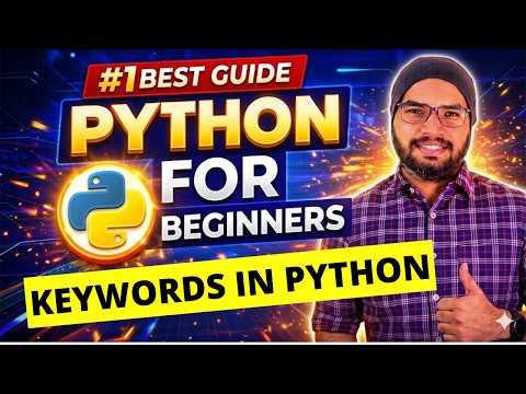 #12 Keywords (Reserved) Words in Python | Python Tutorials For Beginners