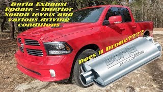 2017 RAM Hemi Borla ProXS exhaust #40349 - Interior Sound Levels