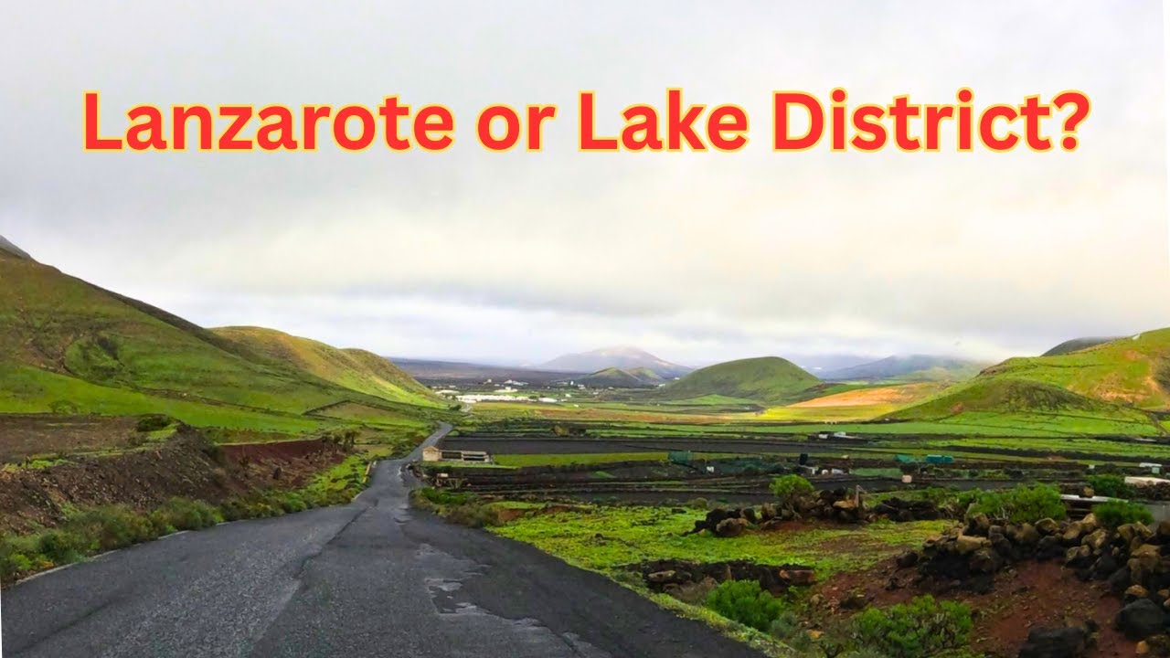 Вы когда-нибудь видели Лансароте в таком виде? Он больше похож на английский Озерный край.