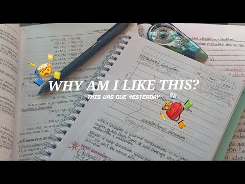 Procrastination Level 100: Midnight Assignment Rush!🥴 #vlog #yt
