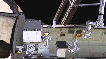 STS-135: Spacewalk One Activities