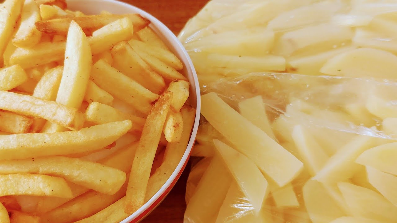 COMO CONGELAR BATATAS PALITOS. YouTube
