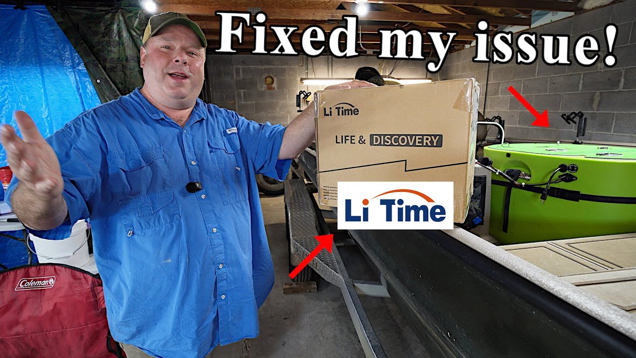 Аккумулятор LiTime 12,8 В 100 А·ч Smart Group 24: решение проблемы с питанием моей лодки!