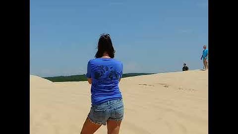 Silver Lake sand dunes rzr massive jump