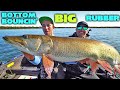 GIANT Musky Caught On Rubber Doing WHAT?