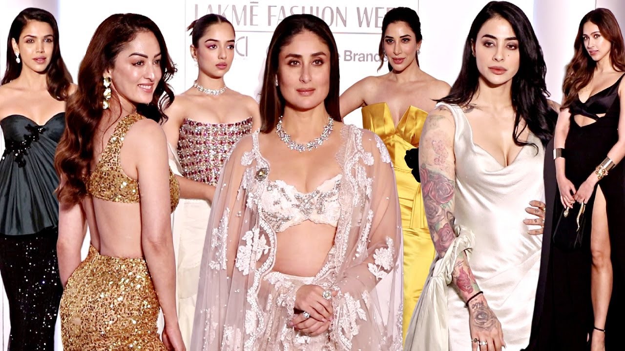 Lakme Fashion Week 2025 Finale - Kareena Kapoor, Sandeepa Dhar, Bani J, Pashmina, Sophie, Shriya