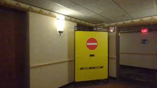 Weird Layout! Otis Traction Elevators at Circus Circus Casino Tower, Las Vegas, NV