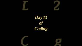 Day 12 of coding     #100daysofcode  #guessthenumber