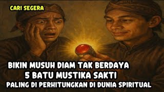 MAKE YOUR ENEMY URINE STAND UP ⁉️5 MOST VALUED MUSTIKA STONES IN THE SPIRITUAL WORLD