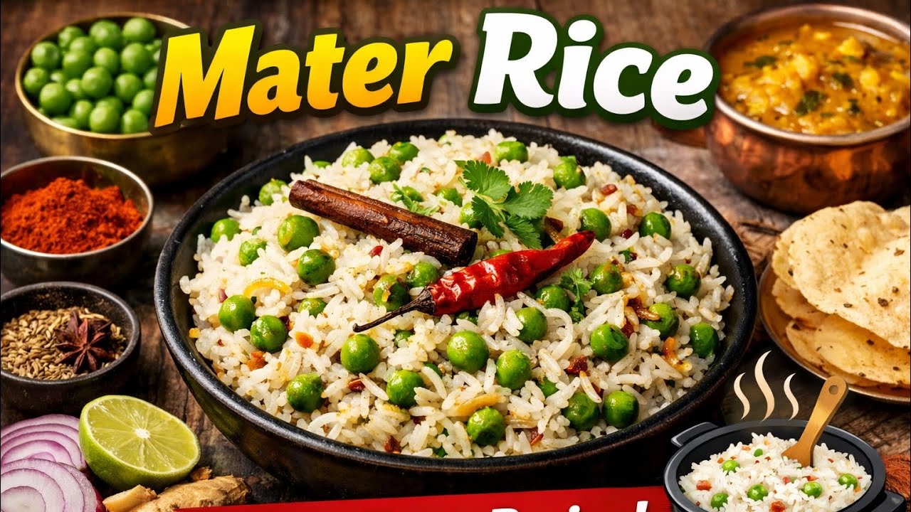 Matar Pulao recipe | Pakistani village style | matar rice recipe | How to make matar Pulao 