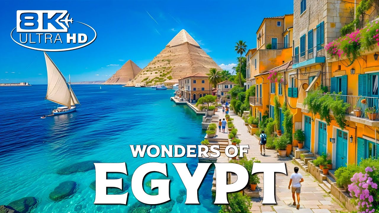 Wonders of Egypt | Exploring the Ancient Majesty and Timeless Hidden Gems | Travel 8K UHD Video