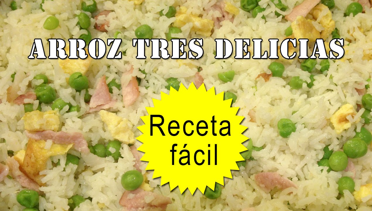 Arroz frito tres delicias : Receta muy fácil manualidades de animales