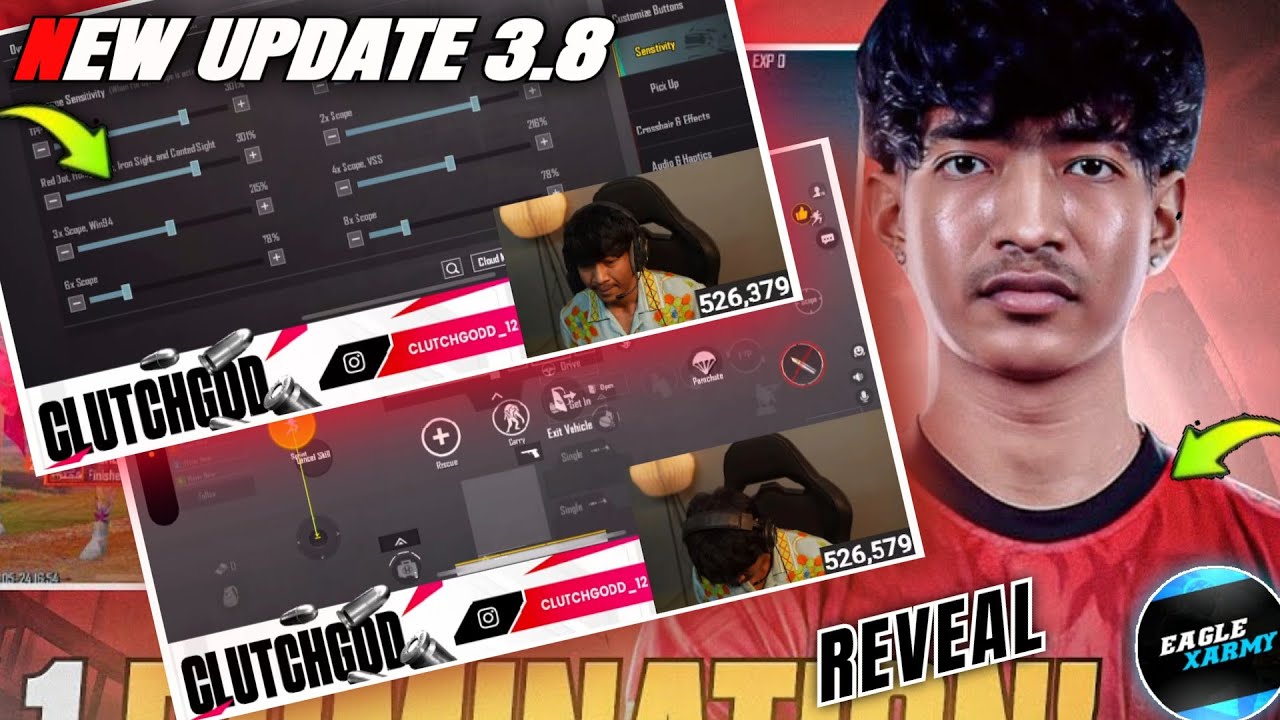 UPDATE 3.8 | CLUTCHGOD SENSITIVITY | CLUTCHGOD SENSITIVITY CODE ...
