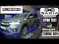 Dacia jogger 10 108bhp110ps dyno test with bluespark tuning box