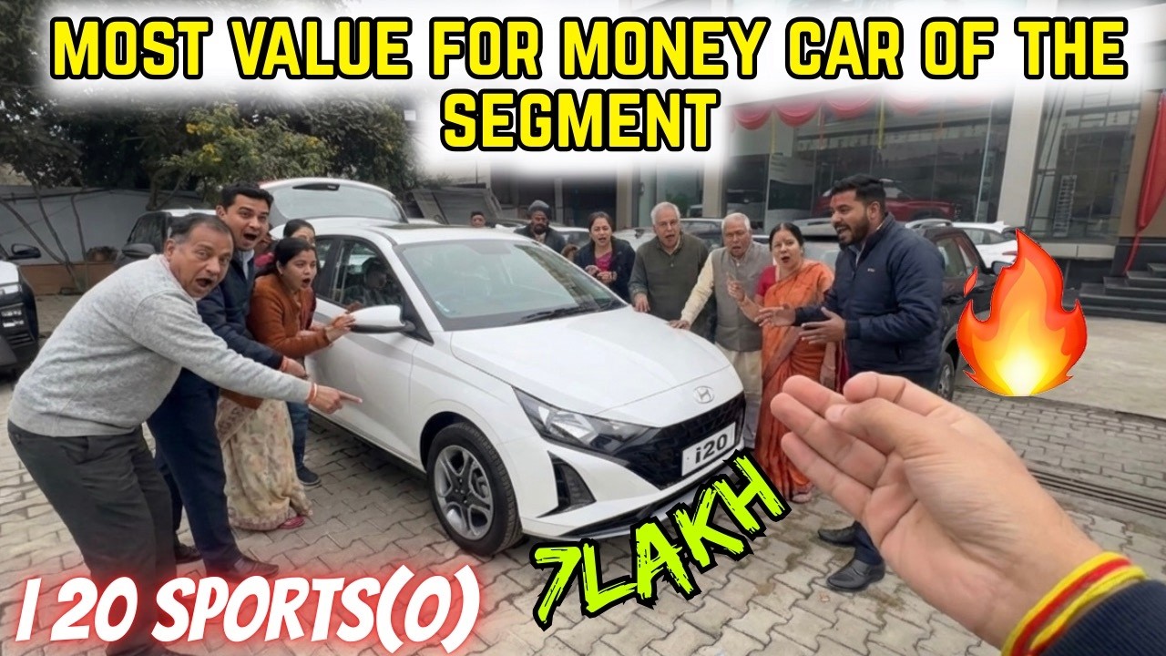 Best Car Of The Segment 👌|| I 20 Sport (o) walkround,features,pricing 🤔