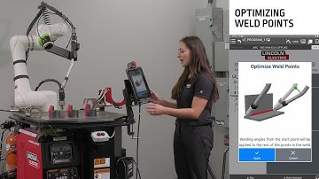 Cooper App – Optimizing Weld Points – Cooper™ Welding Cobot