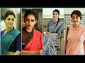 How to look stylish and professional in formal saree | professional collection of saree's