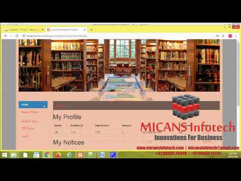 LIBRARY MANAGEMENT SOFTWARE - PHP PROJECT