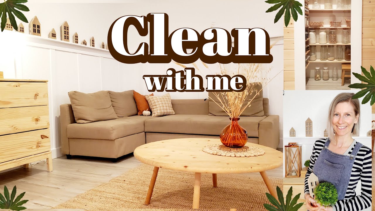 WHOLE HOUSE CLEAN WITH ME 2021 /all day clean with me /Scandish Home  homemaking 