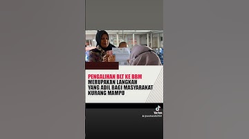 Pengalihan Subsidi BBM ke BLT BBM Tepat Sasaran