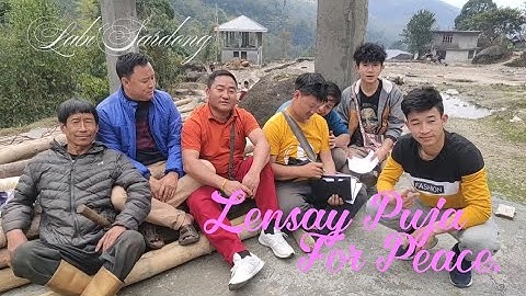 Puja For World Peace At Bakcha Labi Sardong North Sikkim !! Zensay Puja !!  Budhism.