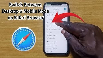 How to Switch Between Desktop & Mobile Mode on Safari Browser (iPhone)