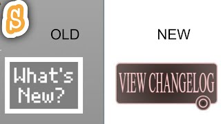 Improved Changelog Button Beta Showcase