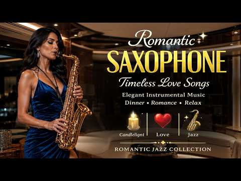 Midnight Romantic Saxophone 2026 ✨ Beautiful Love Songs Without Words for Relaxation