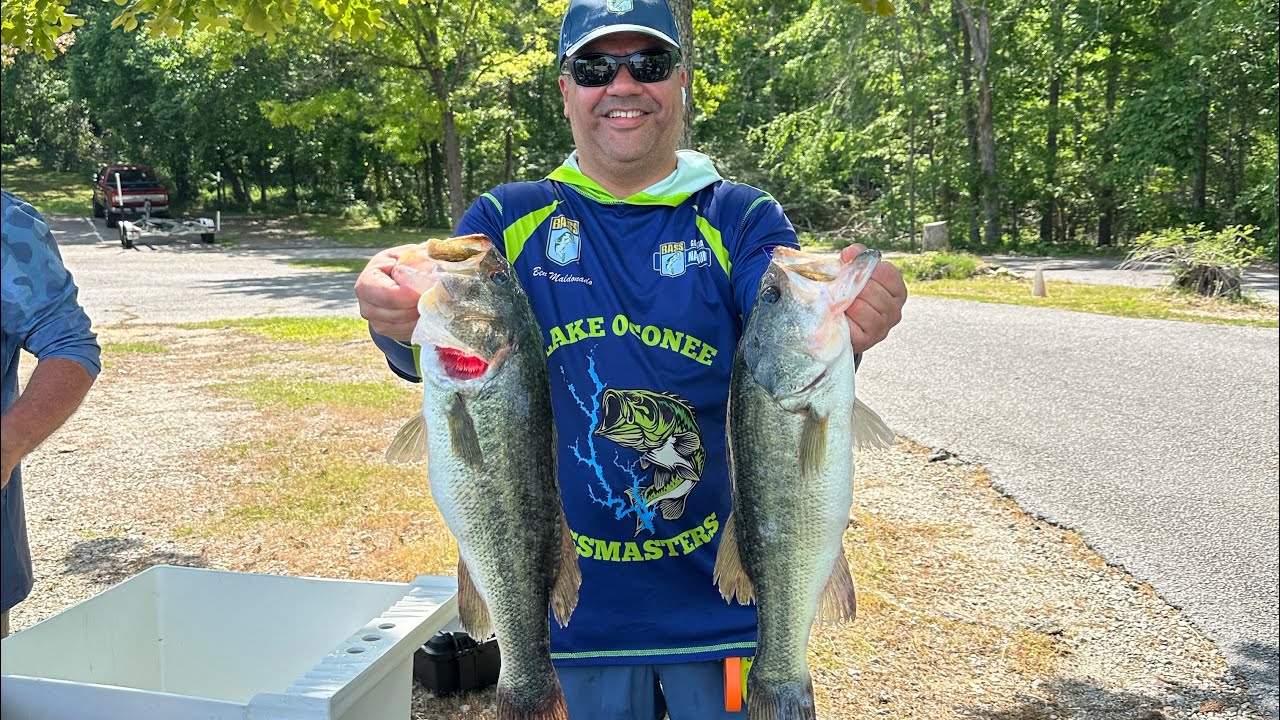 Clark Hill Lake GA Bass Fishing tournament April First Place 🥇 17.08 lbs
