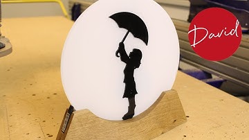 In the Labs with David | Making a Moon Lamp | Vectric FREE CNC Projects