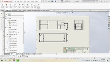 Hướng dẫn bóc tách  bản vẽ gia công thực tế bằng Solidworks # 2