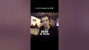 His Era Changed Pop 💚⭐