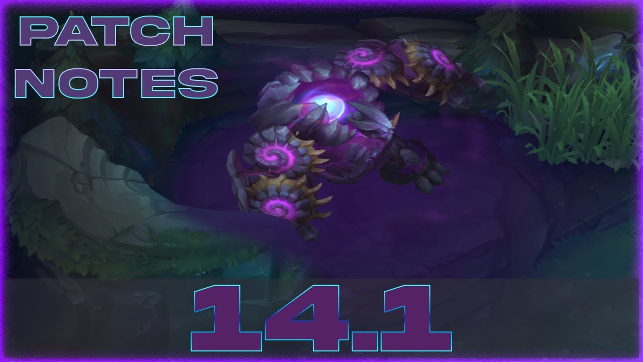 ATUALIZAÇÃO 14.1! PATCH NOTES!!!