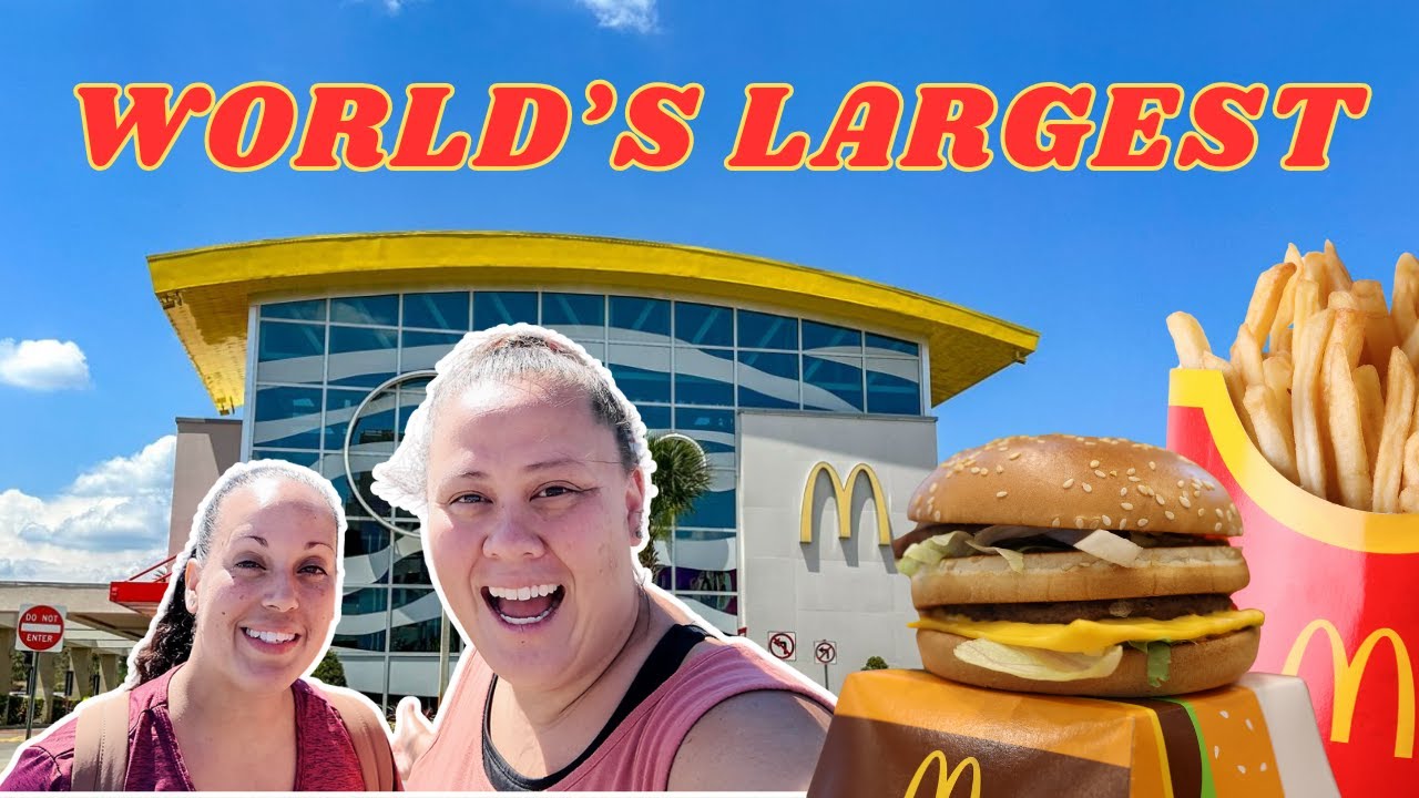 THE WORLD'S LARGEST MCDONALD'S! TOUR & REVIEW - YouTube