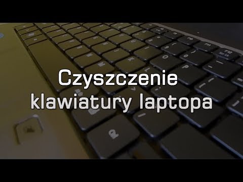 Wideo: Jak Wyczyścić Klawiaturę W Laptopie