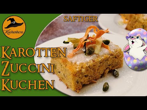 Video: Wie Man Einen Zarten Zucchini-Karotten-Kuchen In Einer Käsefüllung Macht