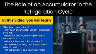 What is an Accumulator? Function & Working in Refrigeration System Explained