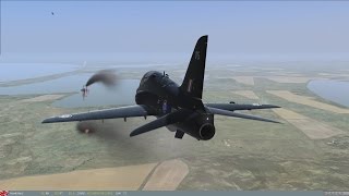 DCS, VEAO, Hawk T.1a, rocket and gun sight.