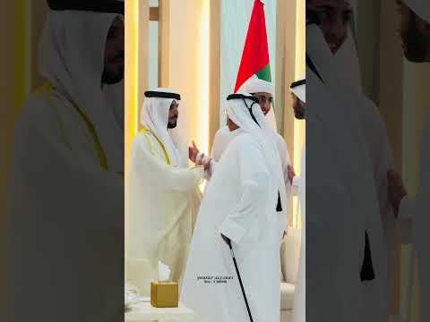 حضور الشيخ محمد بن ذياب بن سيف ال نهيان