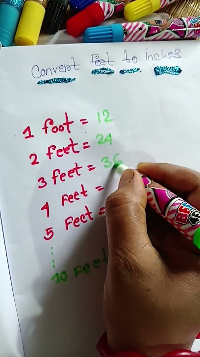 convert#@ feet #@to#@ inches #@videoshort#@........