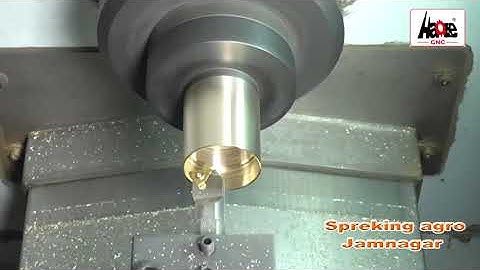 Brass Part RealTech CNC Machine VD-50