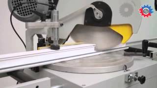 OMRM 115 - Manuel Single Head PVC Profile Cutting Machine