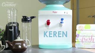 Dispenser Cosmos CWD-1060 si Kecil Mungil ini bisa menahan beban yg  kuat hingga 70Kg😍