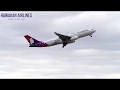 (4k) Hawaiian Airlines A330-200 Takeoff.